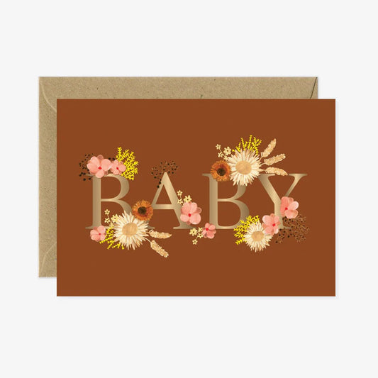 Baby Bouquet - Carte de voeux