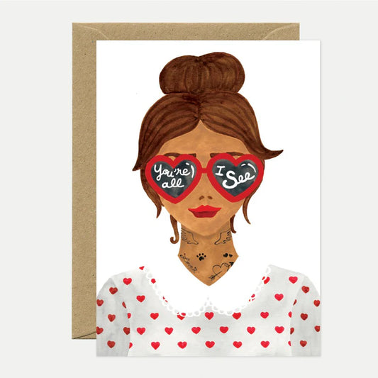 You're All I See - Carte de vœux