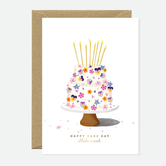 Flower Cake - Carte de vœux