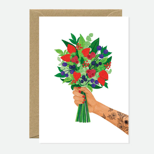 Berries Bouquet - Carte de vœux