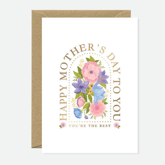 Mother’s Day Gravure - Carte de voeux