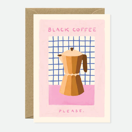 Black Coffee - Carte de voeux