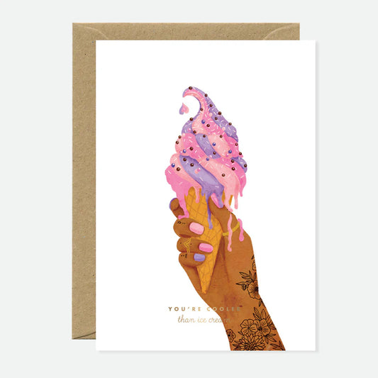 Cooler Than Ice Cream - Carte de voeux