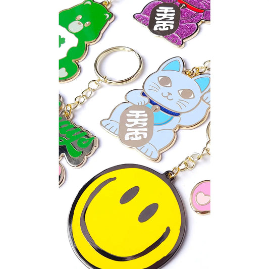 Porte-clés Smiley