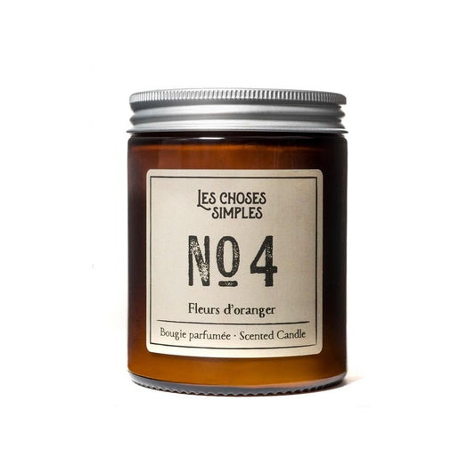 Bougie No 4 Fleurs d'oranger