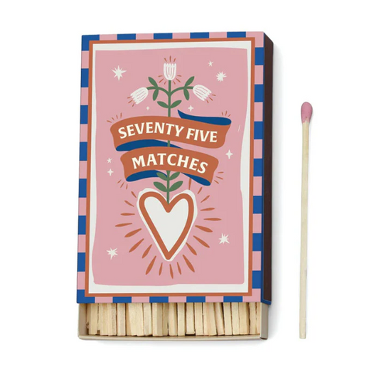 Allumettes Hearts pink
