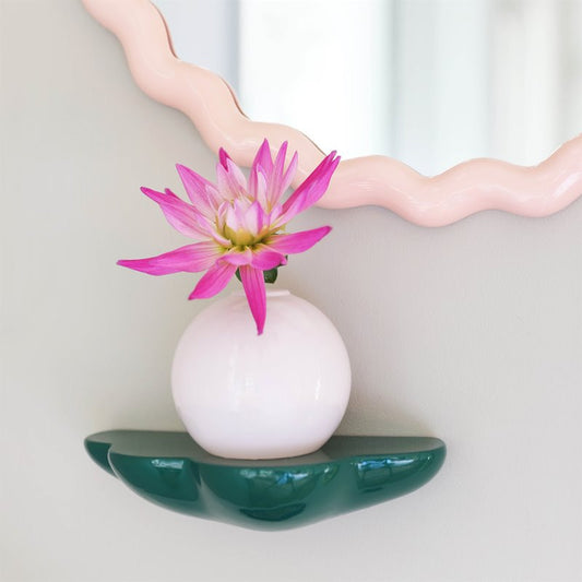 Miroir Zigzag rose