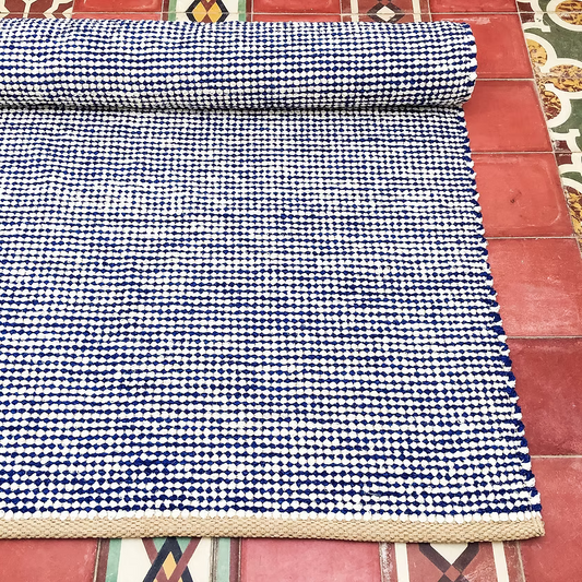 Tapis Pipocas Casa Cubista Crème & Noir