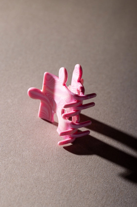 Barrette - Puzzle Pinky Ink