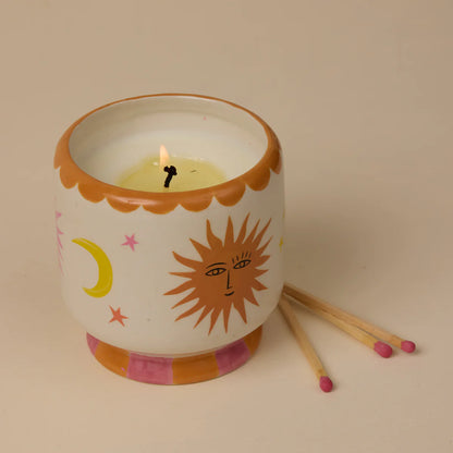 Bougie parfumée Adopo Soleil - Fleur d'oranger