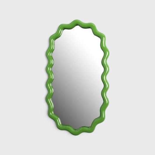 Miroir Zigzag vert