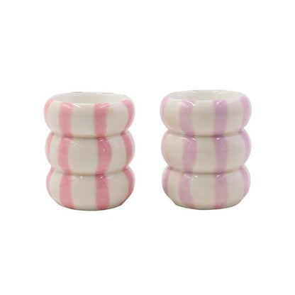 Set de 2 Coquetiers Stella - Rayas Bailarinas
