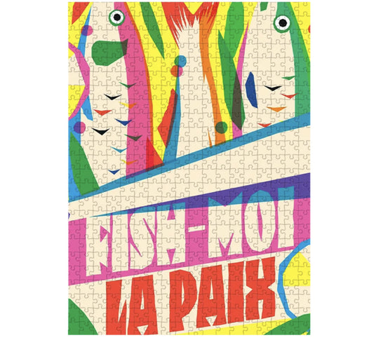 PUZZLE Fish moi la paix
