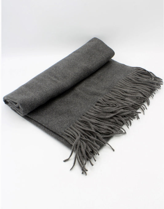 Echarpe sensation cachemire Gris foncé
