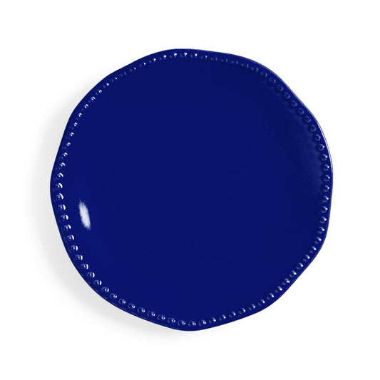 Assiette bleue set de 2