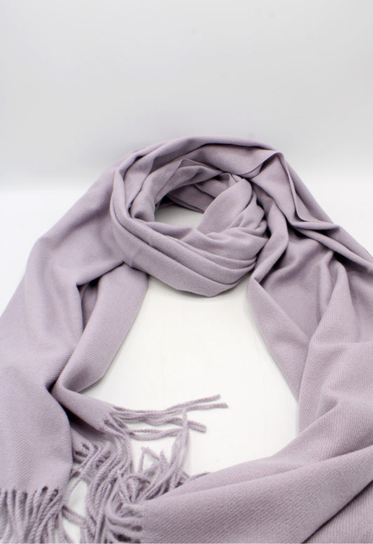 Echarpe sensation lilas