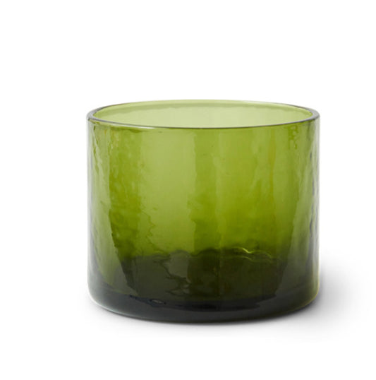 Verre tube olive