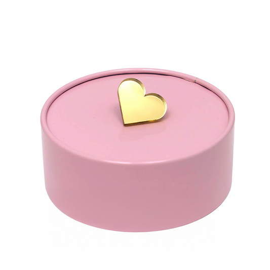 Pin's coeur doré