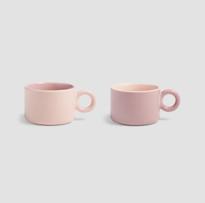 Mug Chiquito rose set de 2