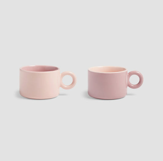 Mug Chiquito rose set de 2