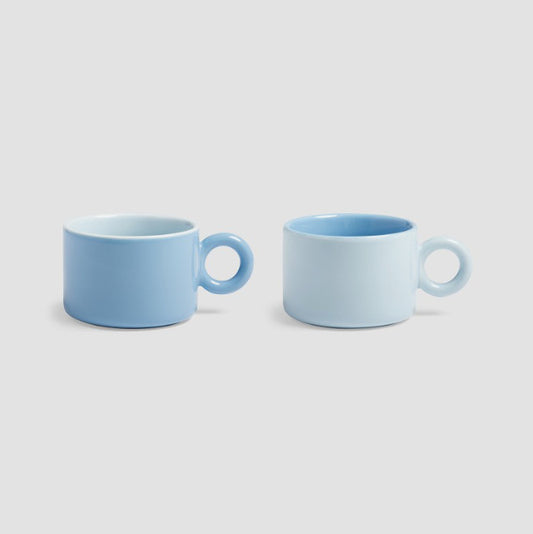 Mug Chiquito bleu set de 2