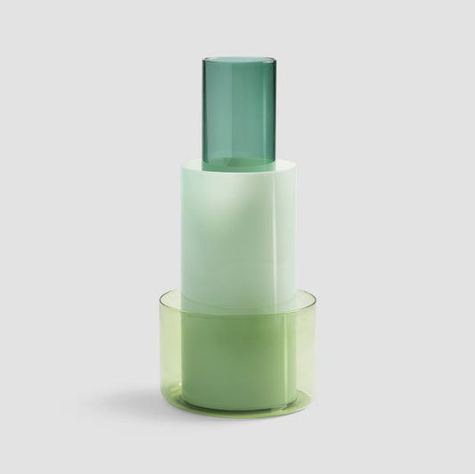 Vase amphie milky