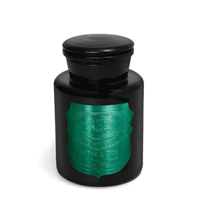 Bougie Apothecary Noir - Tabac & Pine