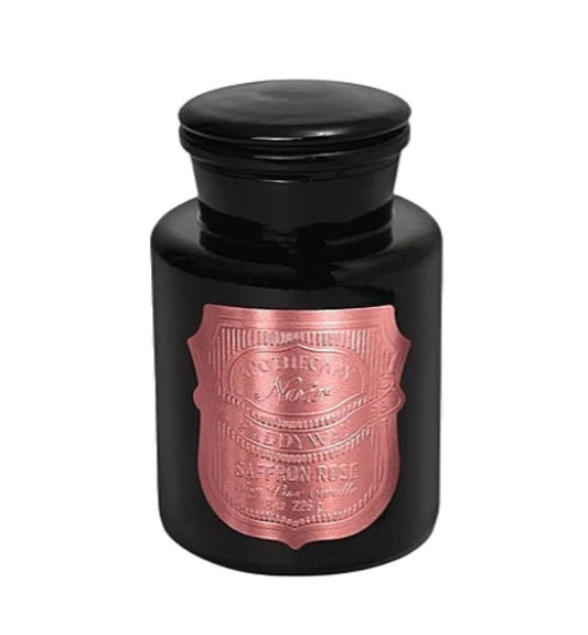 Bougie Apothecary Noir - Safron Rose
