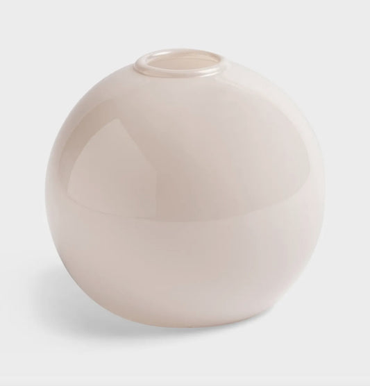 Vase Bubblegum rose en verre