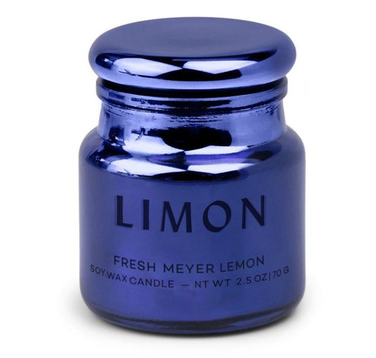 Bougie vert chromé - Meyer Lemon