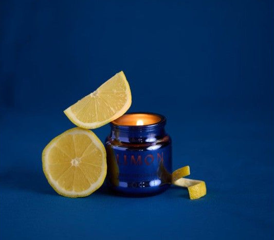 Bougie vert chromé - Meyer Lemon