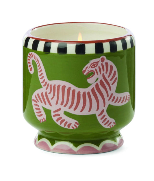 Bougie Adopo tigre - Cèdre noir & Figue