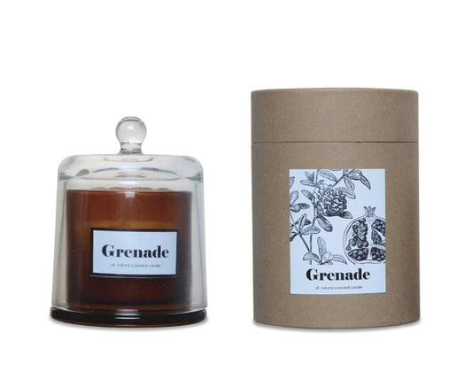 Bougie cloche grenade