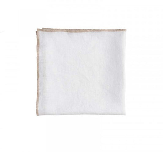 Serviette de table Venise en lin lavé