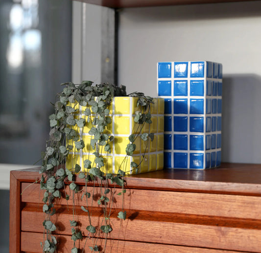 Jardinière en mosaique