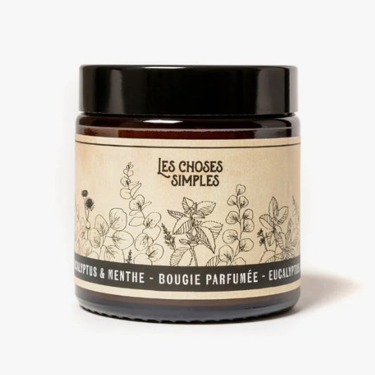 Bougie Eucalyptus & Menthe