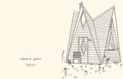 CAHIER DE COLORIAGES - Cabanes - Zoé de las Cases