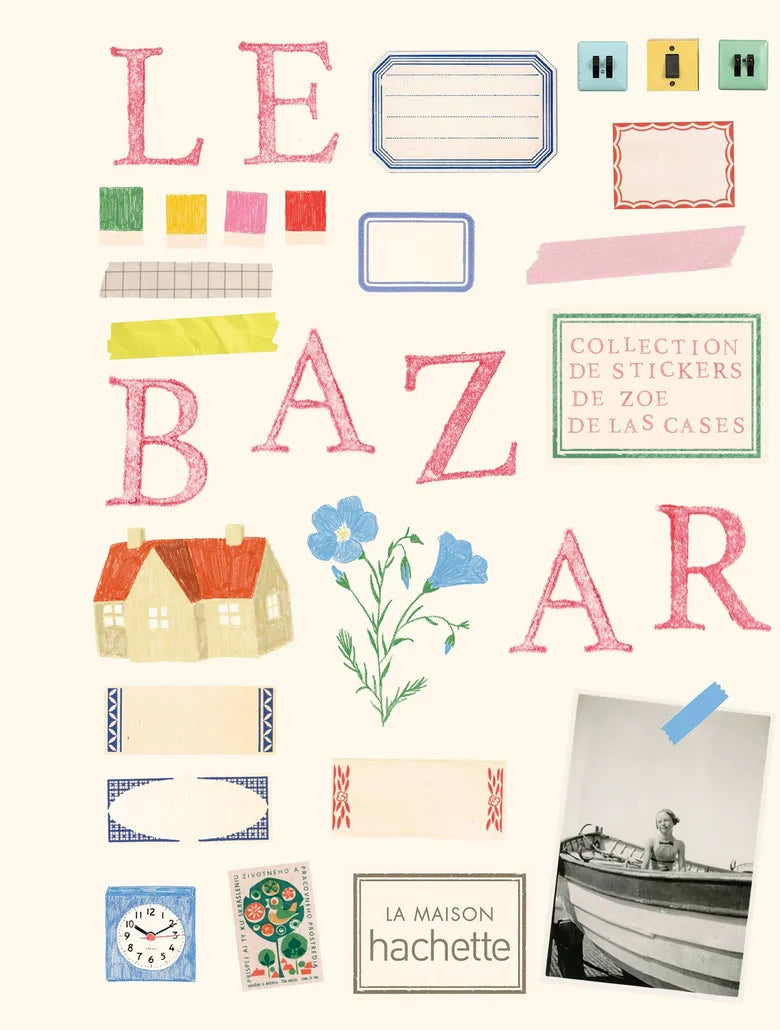 CARNET DE STICKERS - Le bazar - Zoé de Las Cases