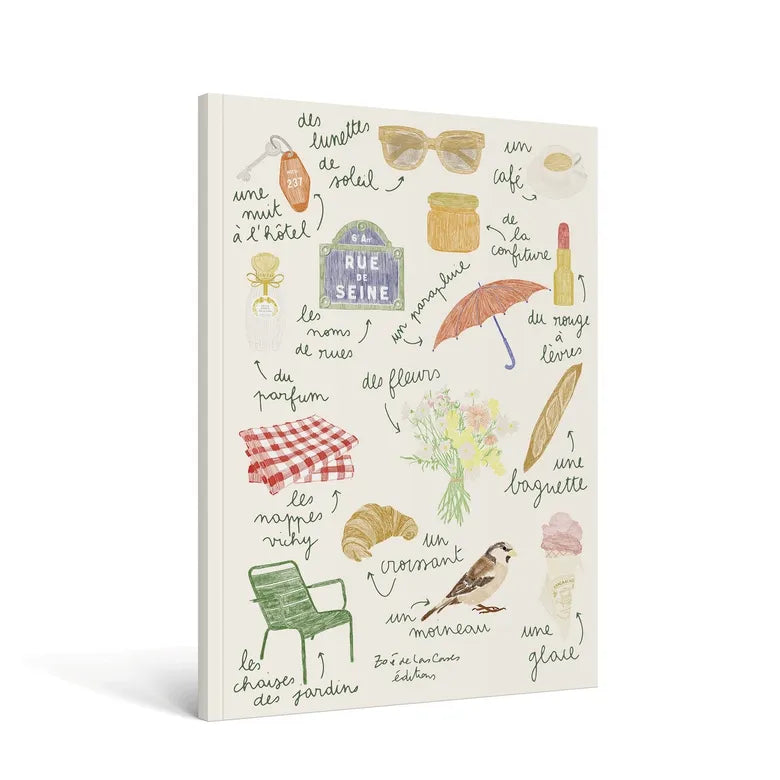NOTEBOOK Paris A4 - Zoé de Las Cases 