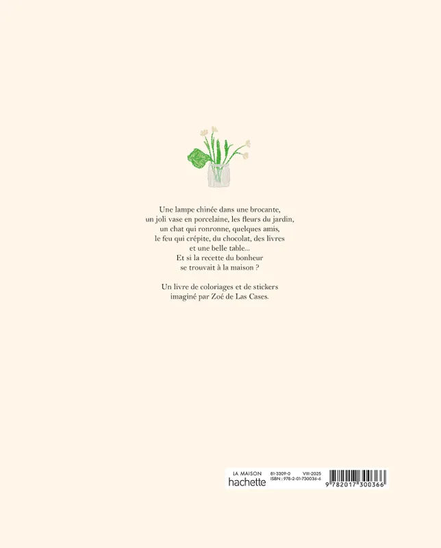 Coloring and sticker book / The House - Zoé de Las Cases 