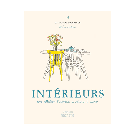 CAHIER DE COLORIAGES - Intérieurs - Zoé de las Cases