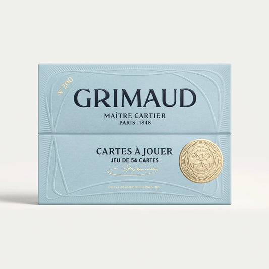 N°201 : Cartes à Jouer (Rouge Corail) Grimaud