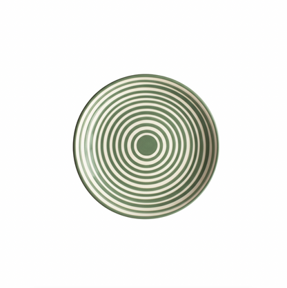 Petite assiette Classic Stripe Sauge Casa Cubista