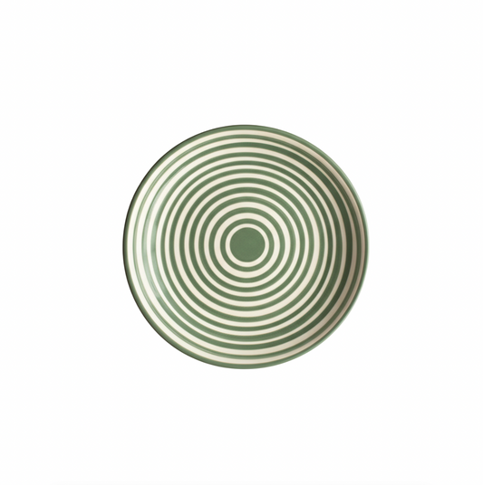Petite assiette Classic Stripe Sauge Casa Cubista
