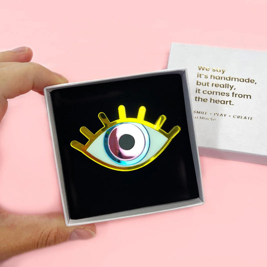 Broche Eye see you