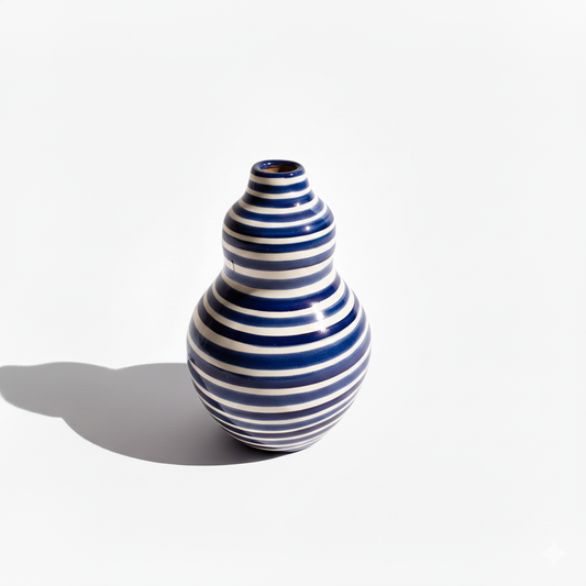 Casa Cubista Classic Stripe Gourd Vase