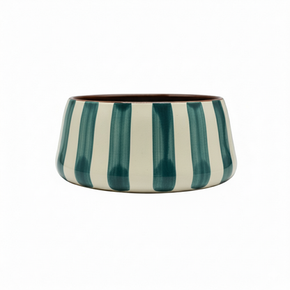 Casa Cubista Bold Stripe Conical Bowl / Pocket Organizer
