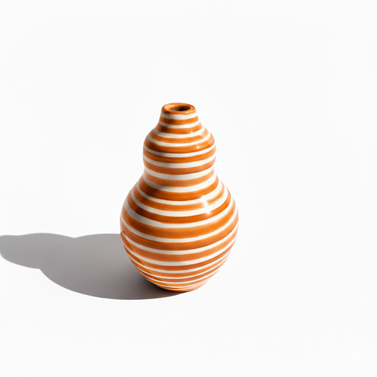 Casa Cubista Classic Stripe Gourd Vase