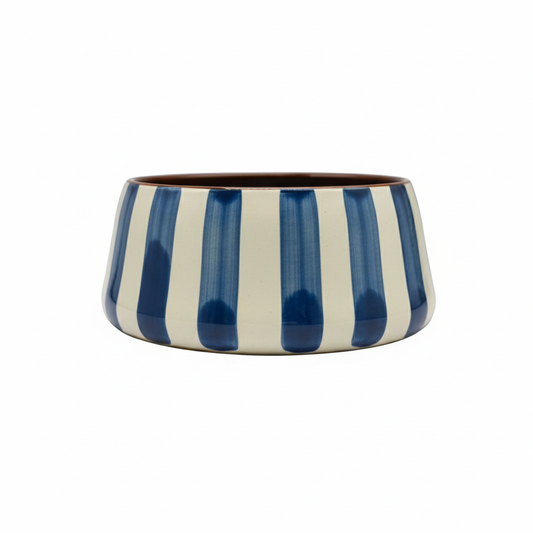 Casa Cubista Bold Stripe Conical Bowl / Pocket Organizer