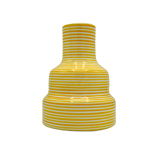 Vase escalier Jaune Classic Stripe Casa Cubista
